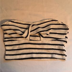 SHEIN Monochrome Textured Knit Top